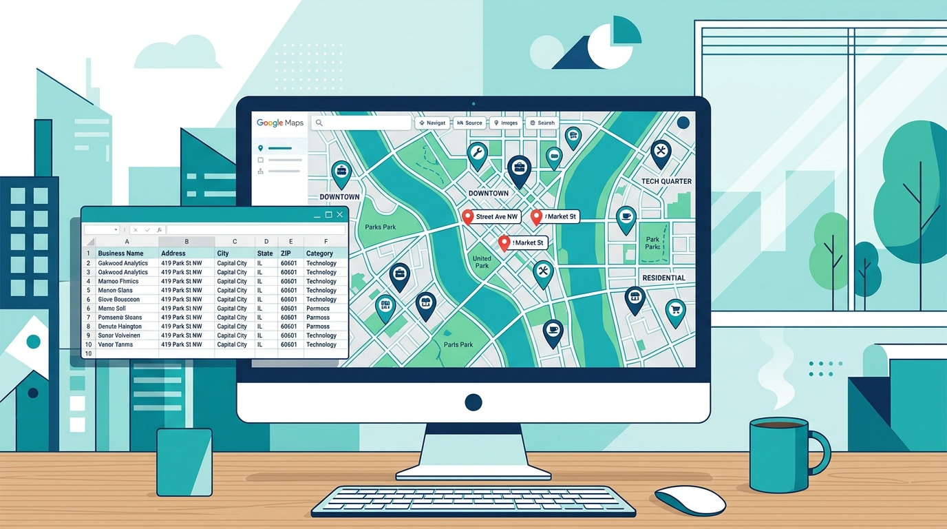 How to Extract Leads from Google Maps (Step-by-Step Guide)